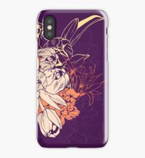 Graphic composition composed of tulips and narcissus iPhone Case/Skin