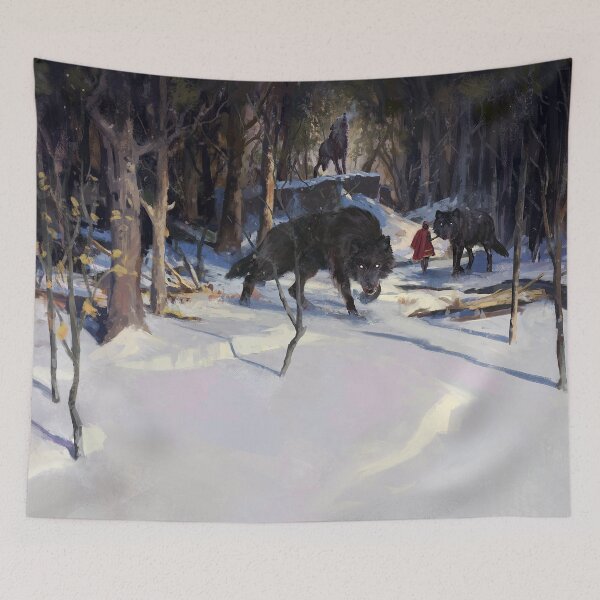 Item preview, Little Red & The Pack designed and sold by Gavin O'Donnell.