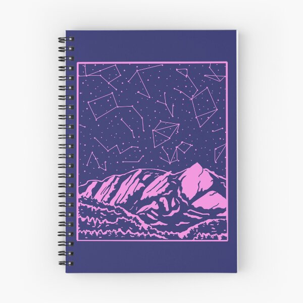 Item preview, Flatirons Constellations-Light Pink and Blue designed and sold by artbyadeline.