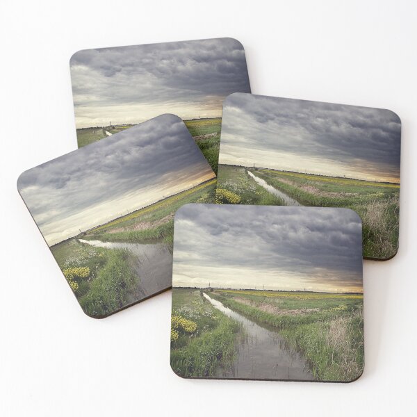 Item preview, Broody landscape photograph with stormy clouds designed and sold by crawforddesign.