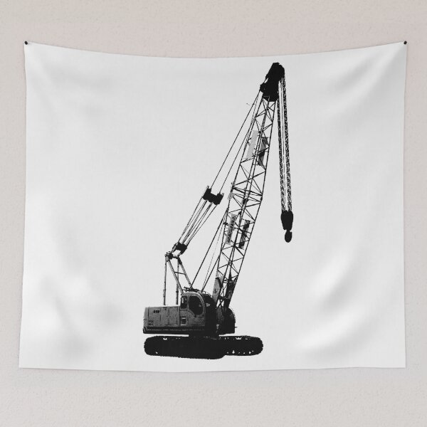Item preview, black crane designed and sold by tinncity.
