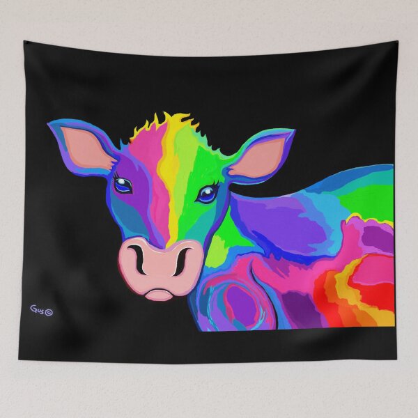 Item preview, Rainbow Cow designed and sold by Nick Gustafson.