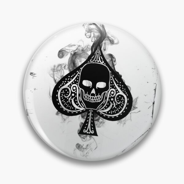 "ace Of Spades" Pin For Sale By Black-Hoody | Redbubble