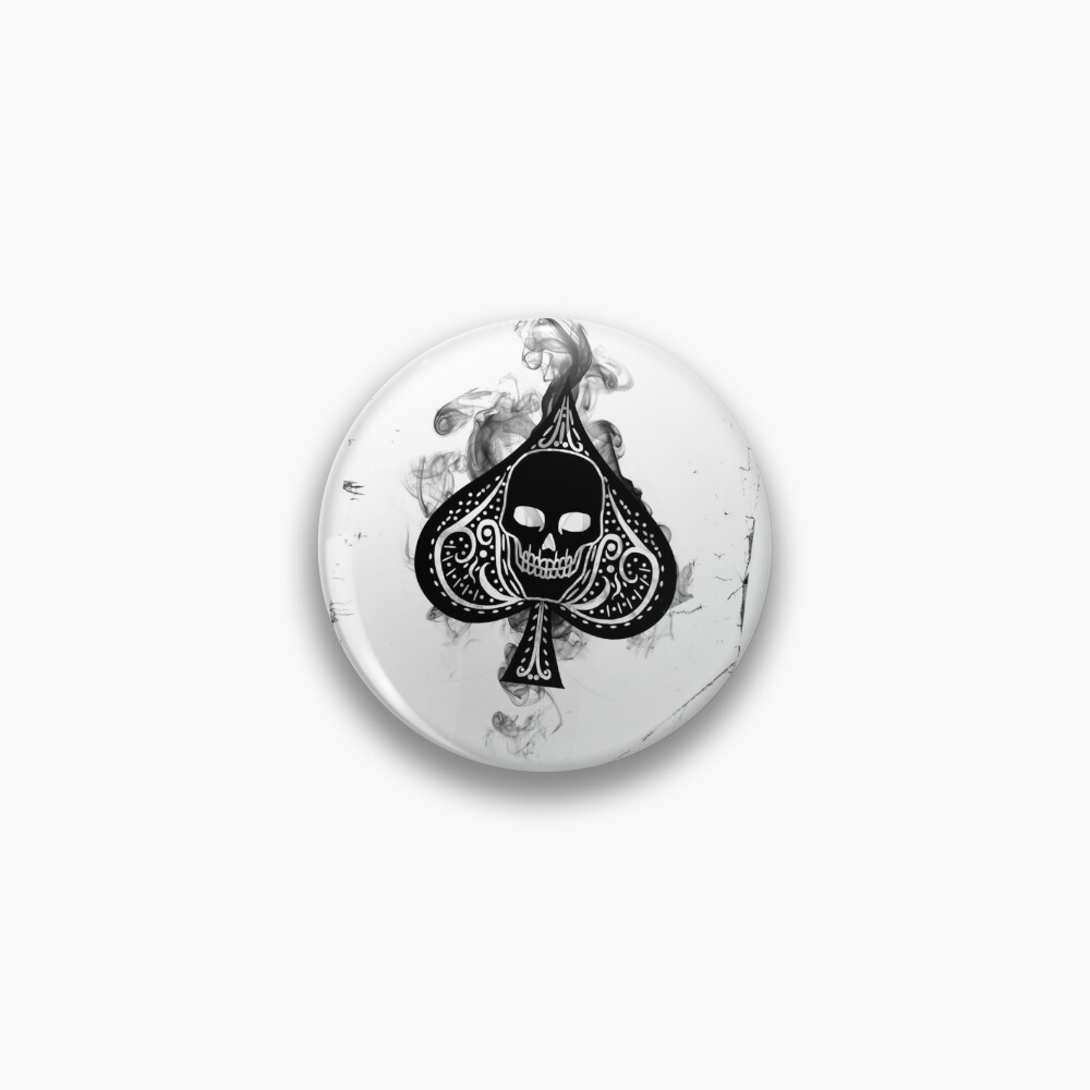 "ace Of Spades" Pin For Sale By Black-Hoody | Redbubble