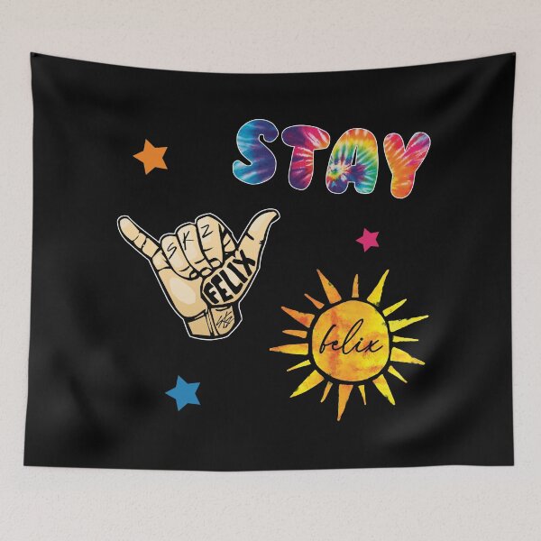 Item preview, SUNSHINE FELIX Stray Kids Aussie Shaka Stay Fandom QUOTE [BUY MEDIUM OR LARGER FOR STICKER PACK] designed and sold by SugarSaint.