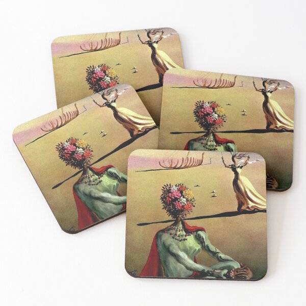Item preview, FLOWER LADY : Vintage  Art on The Beach Print designed and sold by posterbobs.