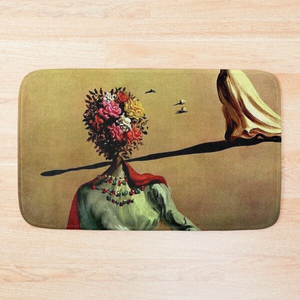 Item preview, FLOWER LADY : Vintage  Art on The Beach Print designed and sold by posterbobs.