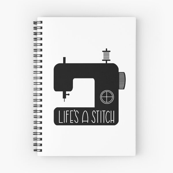 Item preview, Life’s a Stitch Sewing Machine Seamstress Design designed and sold by Gsallicat.