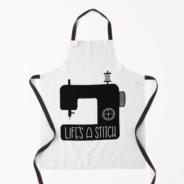 Item preview, Life’s a Stitch Sewing Machine Seamstress Design designed and sold by Gsallicat.