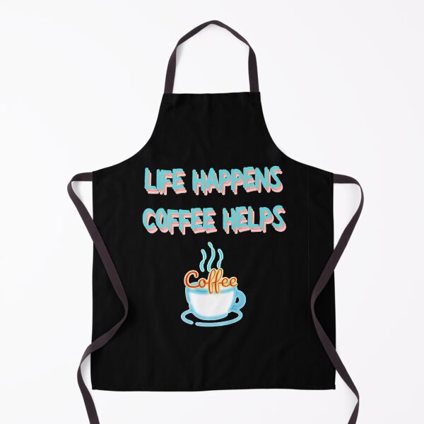 Item preview, Life happens coffee helps designed and sold by Monkey204.