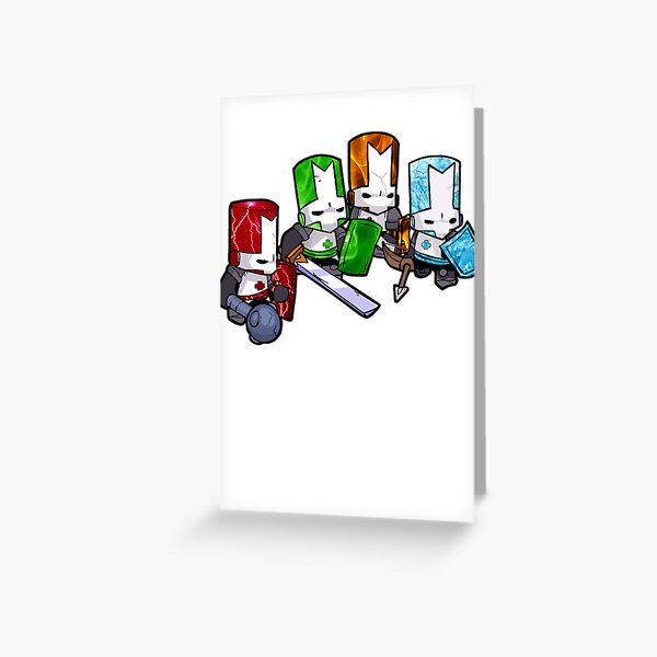 Castle crashers red knight Greeting Card for Sale by Rccola55