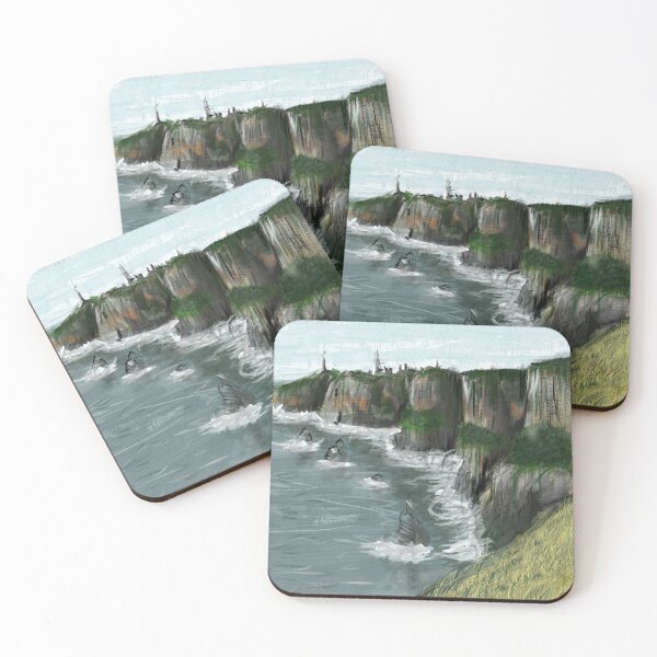 Item preview, sea ocean cliff digital art designed and sold by dzielu.