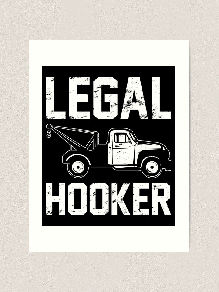 Hooker Sticker - Towlivesmatter