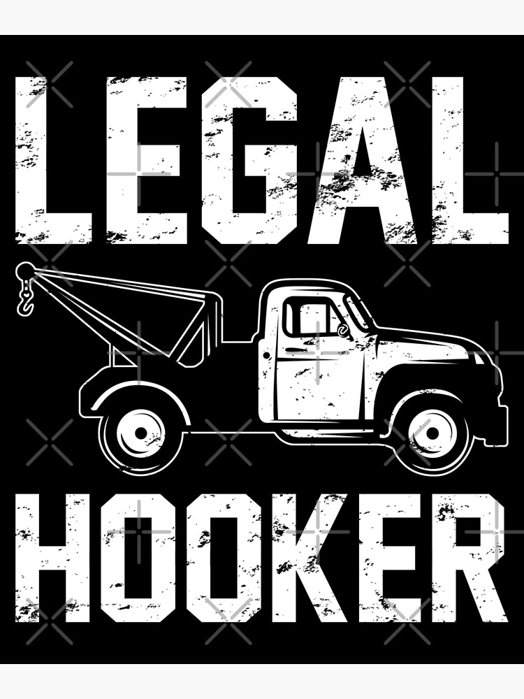Tow Truck Driver Funny Legal Hooker Tow Operator' Snapback Cap