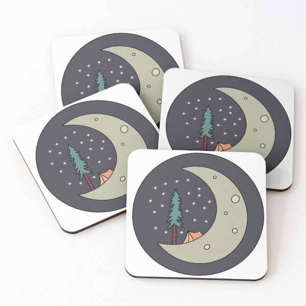 Item preview, Camping Illustration  designed and sold by -SUGAR-RUSH-.