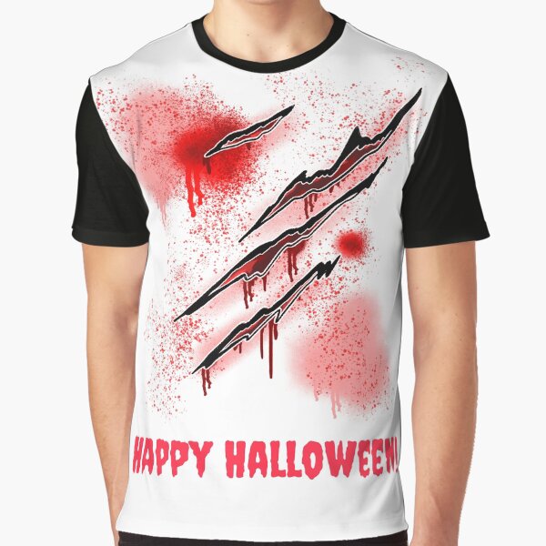 ripped t shirt halloween