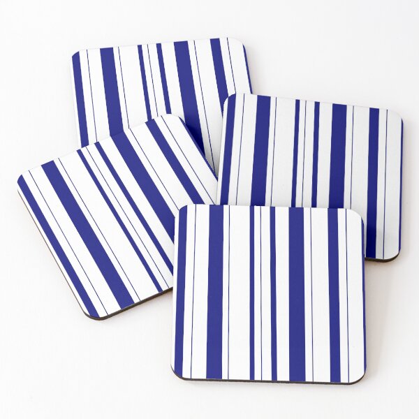 Item preview, Navy Blue Stripes designed and sold by jlrobertsart.