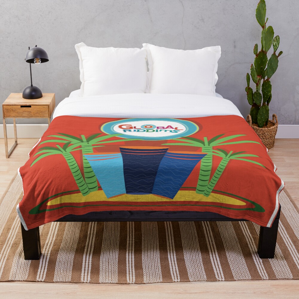Gobal Riddims (1) Throw Blanket