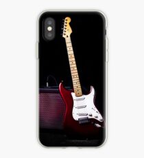 Fender Stratocaster - Red Electric Guitar iPhone Case