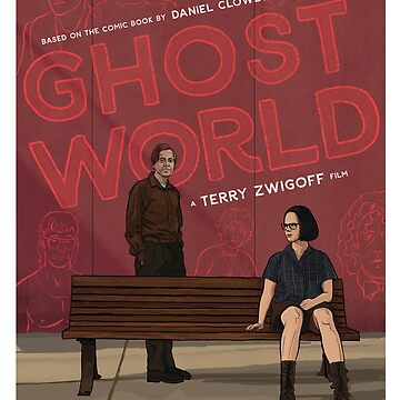 Ghost World alternative movie poster Thora Burch Scarlett Johansson Steve Buscemi Sticker