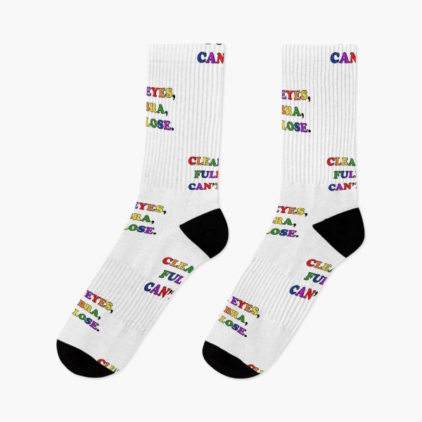 Item preview, Clear Eyes, Full Bra, Cant Lose (Rainbow Text) - Wynonna Earp designed and sold by Queerdelion.