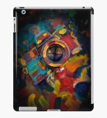 colorful photograph camera iPad Case/Skin