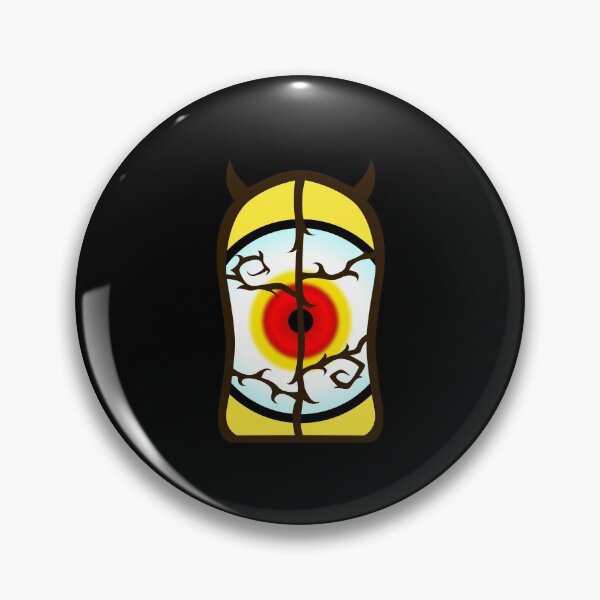 Item preview, halloween face scary glowing spooky monster eyes look from window designed and sold by zerobatt.