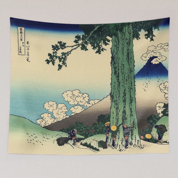 Item preview, Mishima Pass in Kai Province - Katsushika Hokusai designed and sold by CJET.
