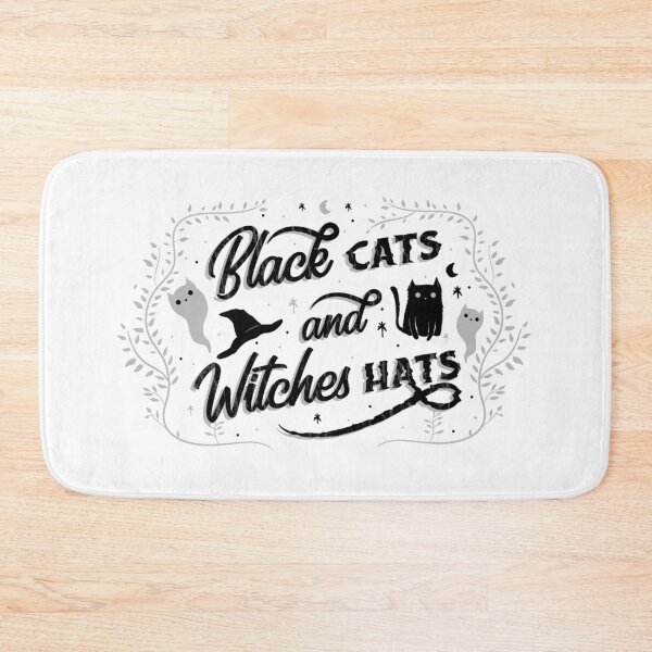 Item preview, Black cats and witches hats -  Haloween funny and cute designed and sold by missmarylin.