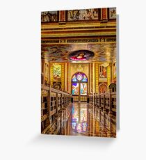 The Golden Church Greeting Card