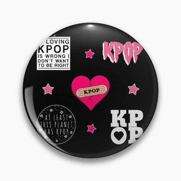 Item preview, KPOP FAN Collage Memes Quote CUTE Pink Pack [BUY MEDIUM OR LARGER FOR STICKER PACK] designed and sold by SugarSaint.
