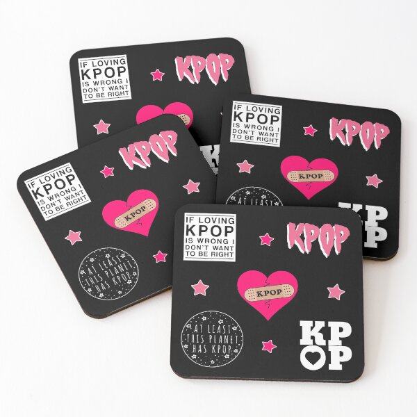 Item preview, KPOP FAN Collage Memes Quote CUTE Pink Pack [BUY MEDIUM OR LARGER FOR STICKER PACK] designed and sold by SugarSaint.