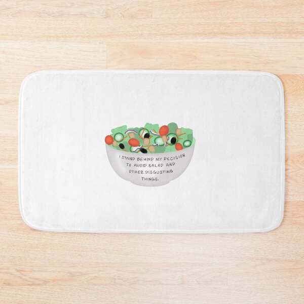 Item preview, I stand behind my decision to avoid salad and other disgusting things. designed and sold by Mireya Cortez.