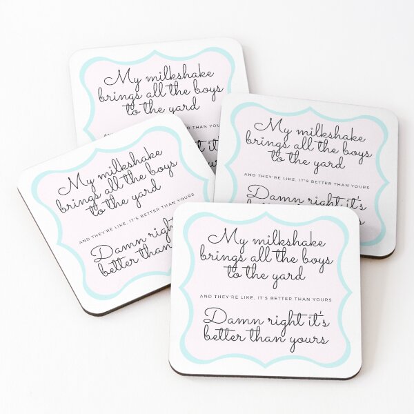 Item preview, My milkshake brings all the boys to the yard designed and sold by Paigebella.