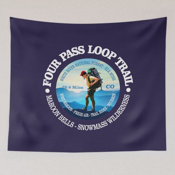 Item preview, Four Pass Loop Trail (C) designed and sold by curranmorgan.