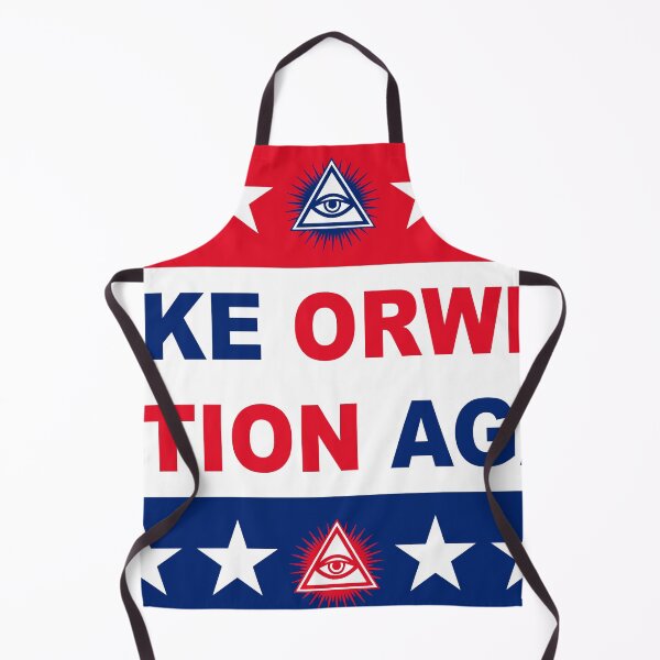Item preview, Make Orwell Fiction Again - Political Sign designed and sold by OLMontana.