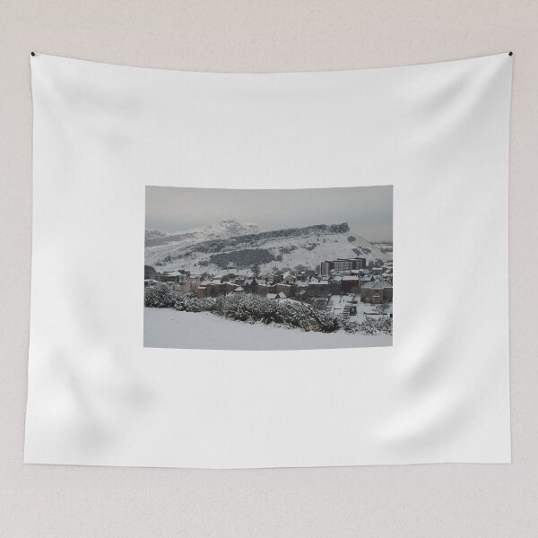 Item preview, Edinburgh's Snow Covered Hills designed and sold by justbmac.