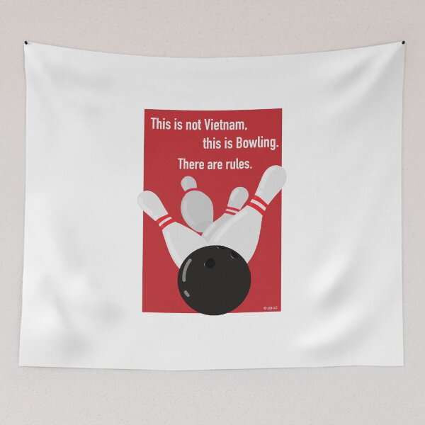 Item preview, Rules of Bowling Quote designed and sold by Maeveykinzz.