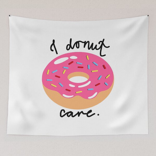 Item preview, I donut care. designed and sold by HoneyandCo.