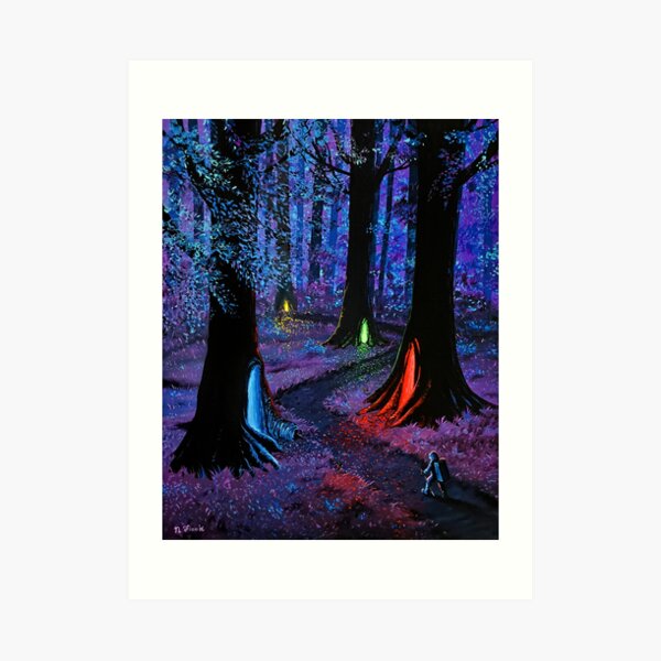 Crossroads Art Print