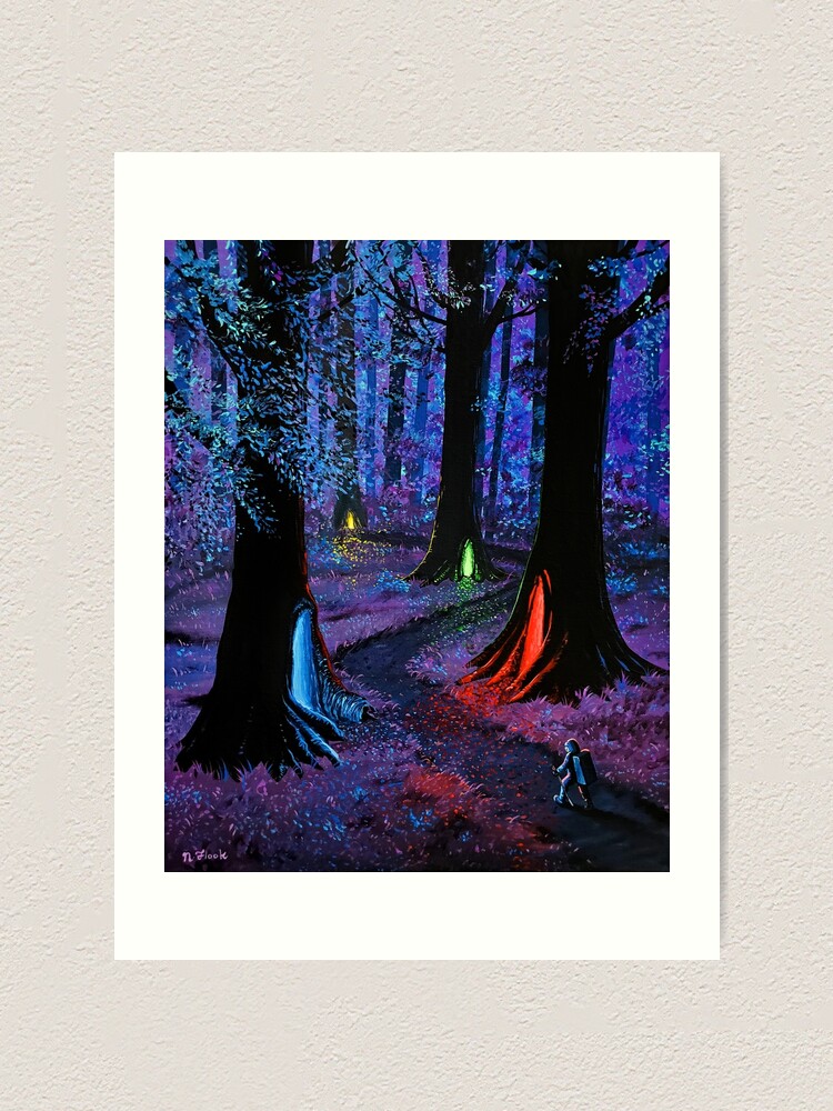 Alternate view of Crossroads Art Print