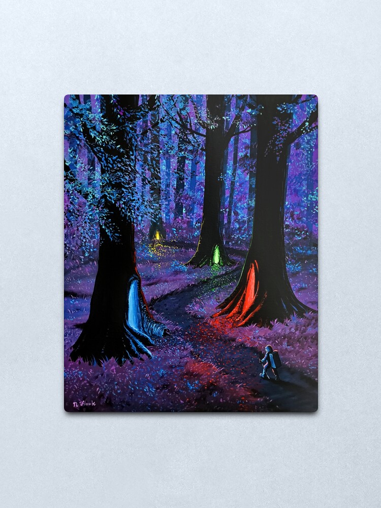 Alternate view of Crossroads Metal Print