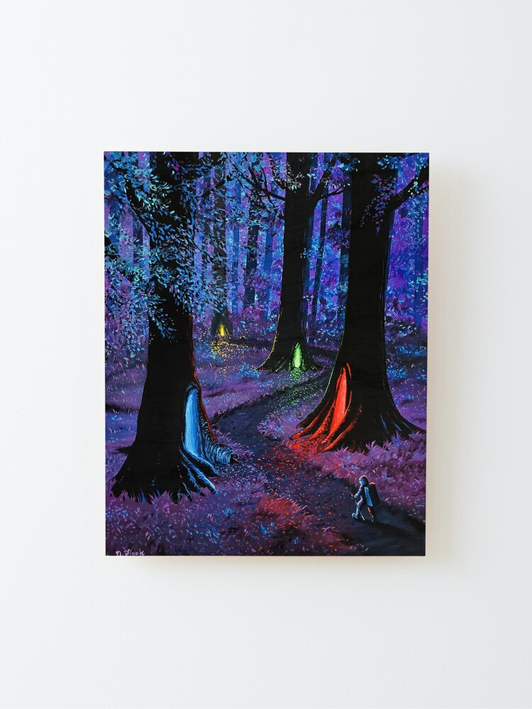 Alternate view of Crossroads Mounted Print