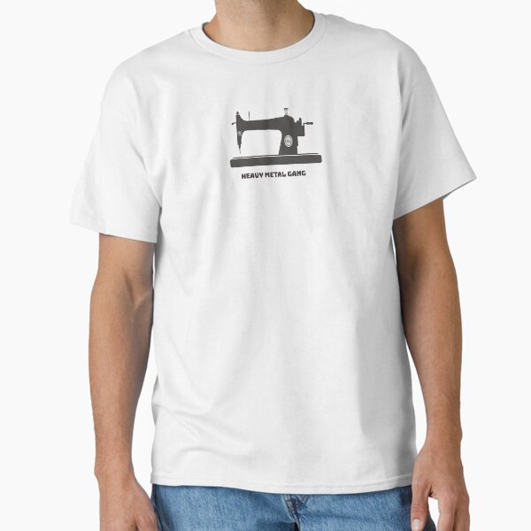 Heavy Metal Gang-Vintage Sewing Machine-Vintage Sewing Machine Lover Classic T-Shirt