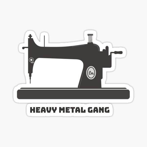 singer heavy duty sewing machine Sticker for Sale by aninak21