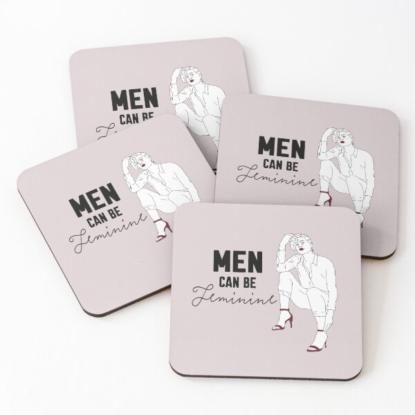 Item preview, Feminine men exist  designed and sold by aallisond.