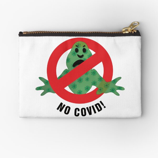 No Covid! - No Glow Zipper Pouch