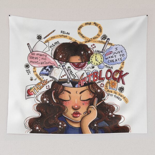 Item preview, Artblock designed and sold by CreativeCarrah.