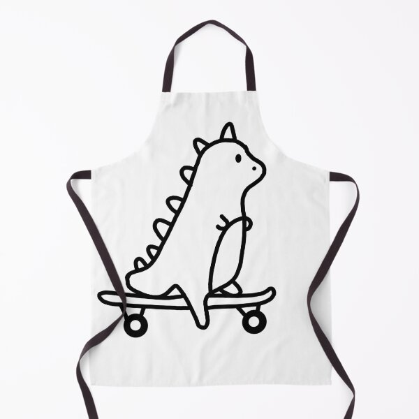 Item preview, Cartoon Dinosaur Riding A Skateboard designed and sold by MillerDesigns.