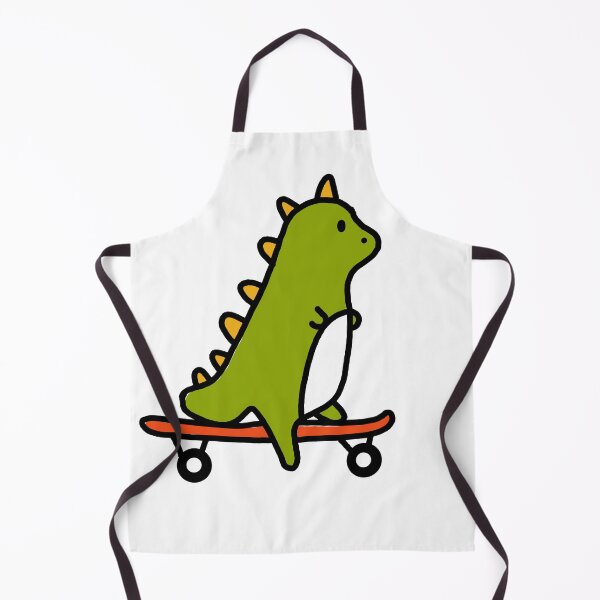 Item preview, Cute Cartoon Dinosaur Riding A Skateboard designed and sold by MillerDesigns.